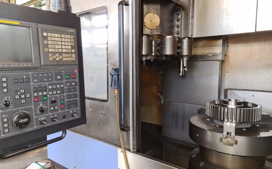 CNC draaien op een CNC draaibank CNC draaien