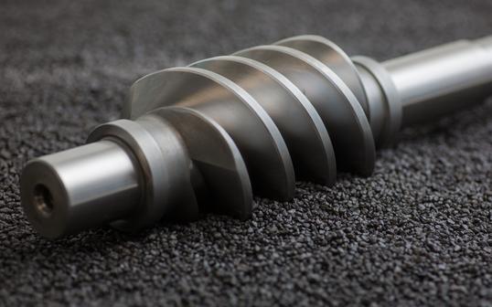 Wormas van gehard staal